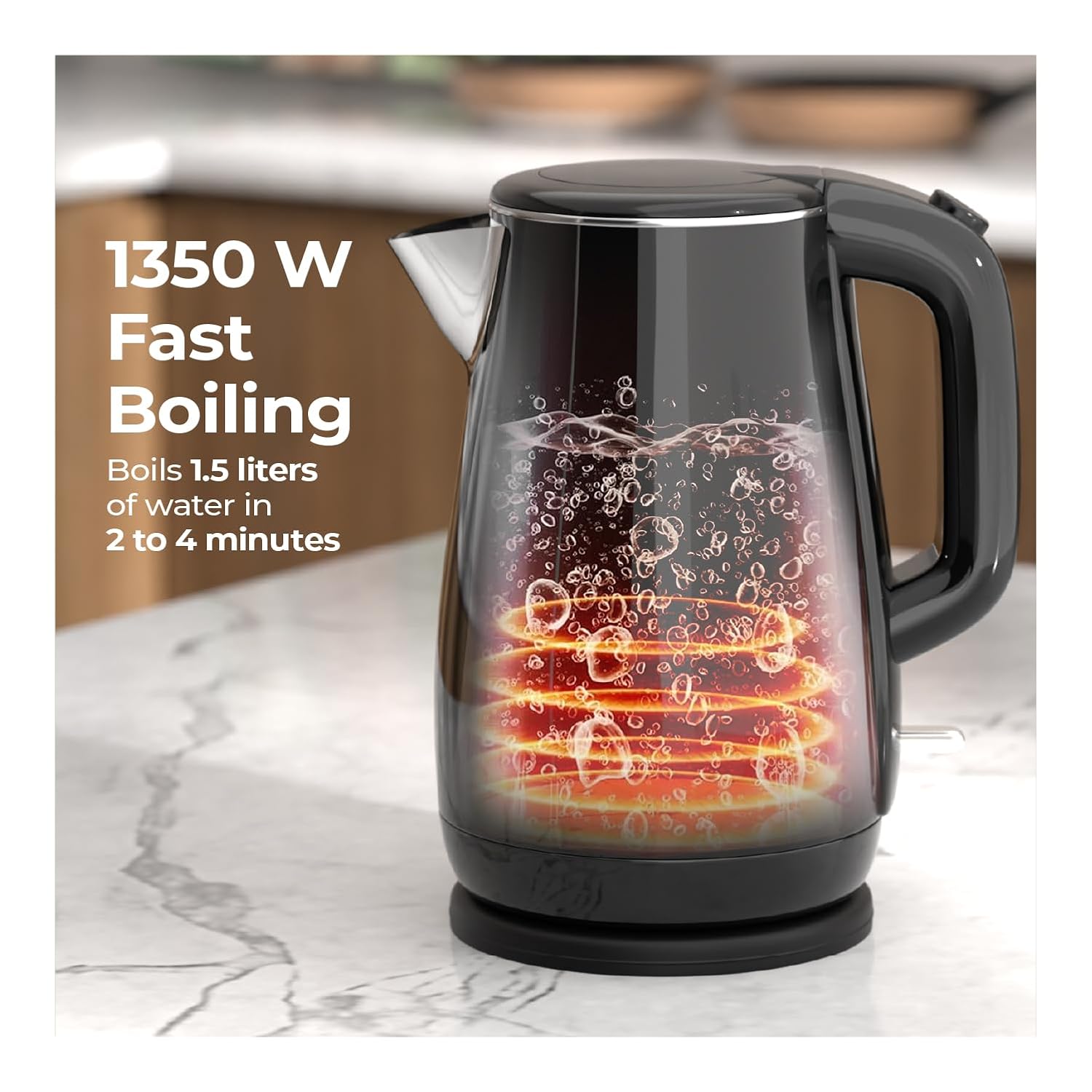 Lifelong Electric Kettle 1.5 Litre LLEKP02